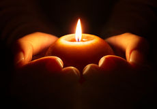 Prayer candle hands faith 46488230